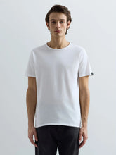 Load image into Gallery viewer, Replay Raw Edge Crew Neck T-Shirt White