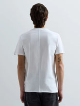 Load image into Gallery viewer, Replay Raw Edge Crew Neck T-Shirt White