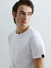 Load image into Gallery viewer, Replay Raw Edge Crew Neck T-Shirt White