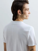 Load image into Gallery viewer, Replay Raw Edge Crew Neck T-Shirt White