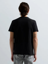 Load image into Gallery viewer, Replay Raw Edge Crew Neck T-Shirt Black