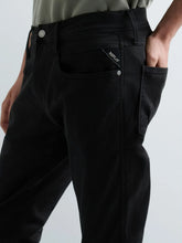 Load image into Gallery viewer, Replay Anbass Hyperflex Jeans Black