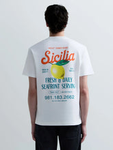 Load image into Gallery viewer, Replay Sicily Print T-Shirt White