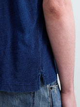 Load image into Gallery viewer, Replay Indigo Jersey Polo Top Blue