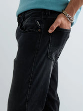 Load image into Gallery viewer, Replay Anbass Hyperflex Jeans Washed Black