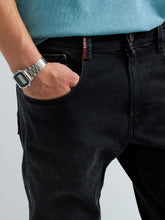 Load image into Gallery viewer, Replay Anbass Hyperflex Jeans Washed Black