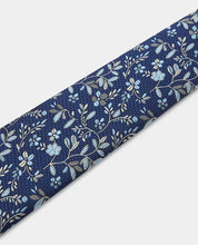 Load image into Gallery viewer, Remus Uomo Floral Tie Set Navy