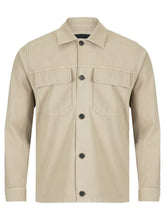 Load image into Gallery viewer, Remus Uomo Twill Shacket Stone