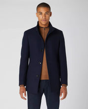 Load image into Gallery viewer, Remus Uomo Jonah Wool Blend Coat Navy