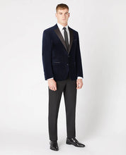 Load image into Gallery viewer, Remus Uomo Velvet Blazer Navy