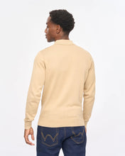 Load image into Gallery viewer, Gabicci Vintage Searle Knit Polo Caramel