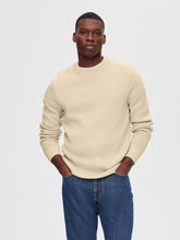 Load image into Gallery viewer, Selected Homme Todd Knit Ecru
