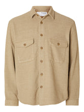Load image into Gallery viewer, Selected Homme Mason Bax Check Overshirt Ecru