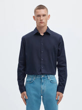 Load image into Gallery viewer, Selected Homme Filip Performance Shirt Navy