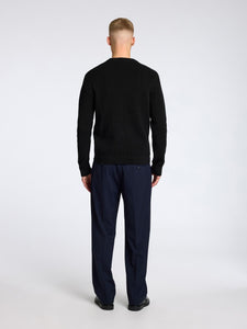 Selected Homme Theo Crew Neck Jumper Black