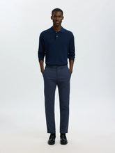 Load image into Gallery viewer, Selected Homme 175 Slim Miles Brushed Chino Dark Sapphire