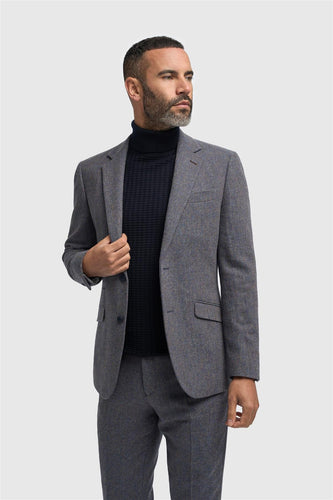 Cavani Thomas Herringbone Jacket Savoy