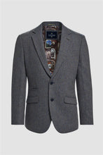 Load image into Gallery viewer, Cavani Thomas Herringbone Jacket Savoy
