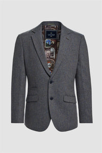 Cavani Thomas Herringbone Jacket Savoy