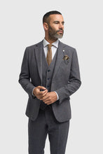 Load image into Gallery viewer, Cavani Thomas Herringbone Jacket Savoy