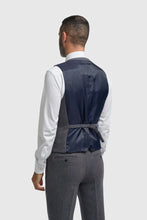 Load image into Gallery viewer, Cavani Thomas Herringbone Waistcoat Savoy