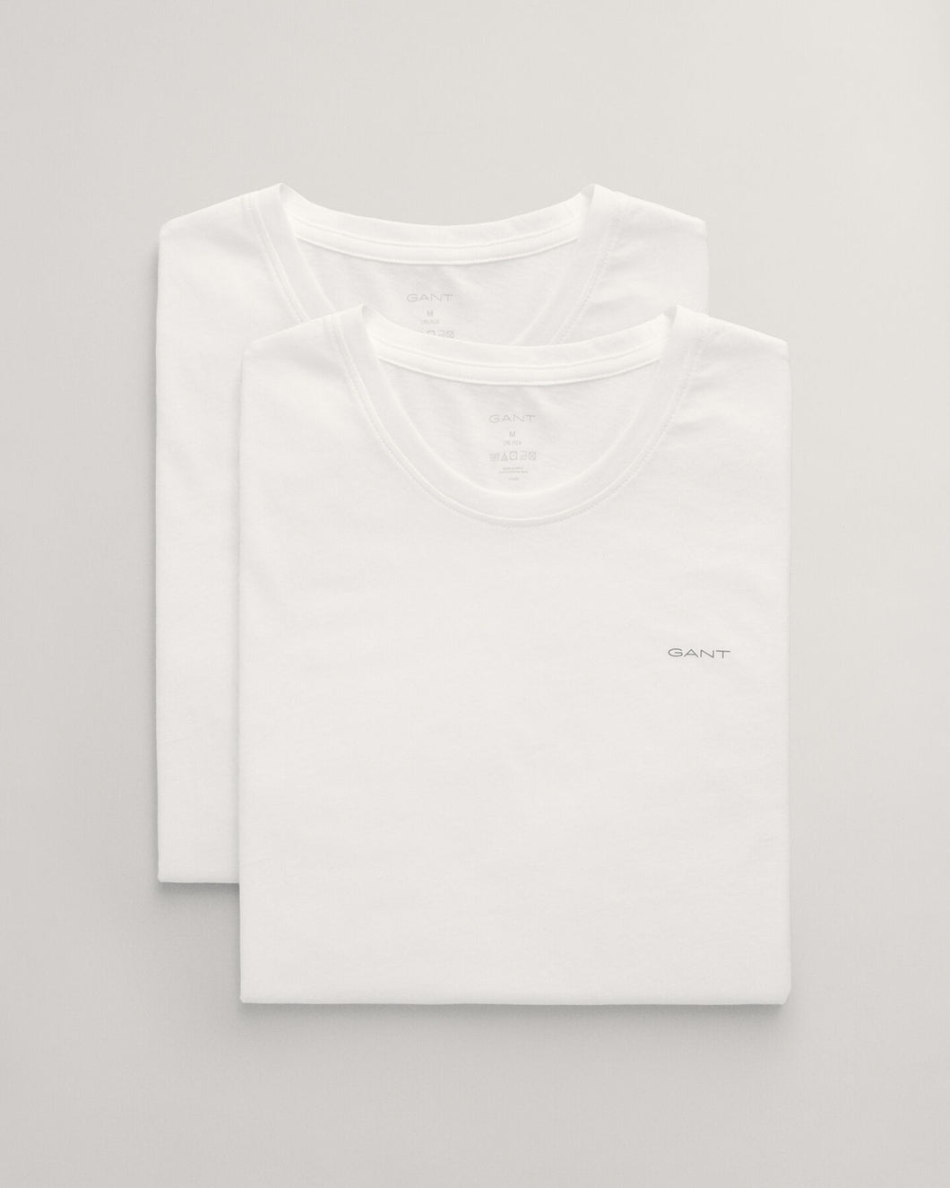 Gant Crew Neck T-Shirt White