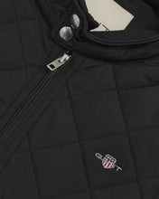 Load image into Gallery viewer, Gant Quilted Windcheater Gilet Black
