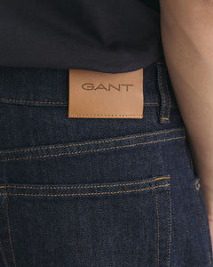 Gant Regular Fit Jeans Dark Rinse