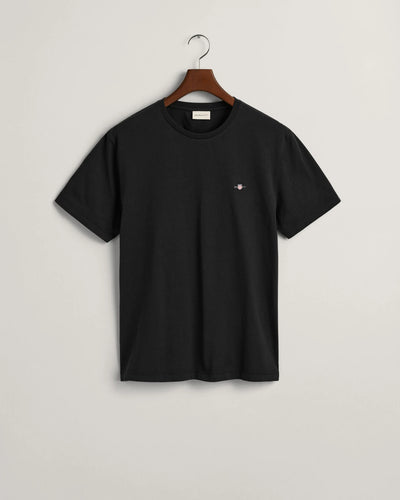 Gant Regular Shield T-Shirt Black