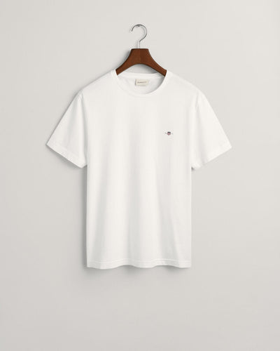 Gant Regular Fit Shield T-Shirt White