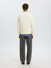 Load image into Gallery viewer, Selected Homme Torino Knit Polo Egret