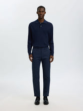 Load image into Gallery viewer, Selected Homme Torino Knit Polo Navy