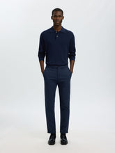Load image into Gallery viewer, Selected Homme Torino Knit Polo Navy