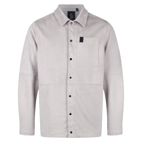 Luke 1977 Dylan Suede Shirt Putty