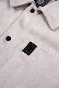 Luke 1977 Dylan Suede Shirt Putty