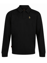 Load image into Gallery viewer, Luke 1977 Medellin Collared Sweatshirt Black