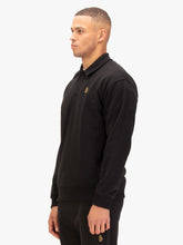 Load image into Gallery viewer, Luke 1977 Medellin Collared Sweatshirt Black