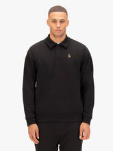 Load image into Gallery viewer, Luke 1977 Medellin Collared Sweatshirt Black
