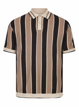 Load image into Gallery viewer, Luke 1977 Castletown Polo Top Black Tan
