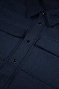 Luke 1977 Ettrick Overshirt Navy