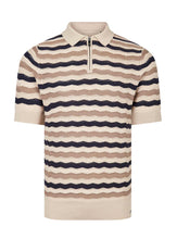 Load image into Gallery viewer, Luke 1977 Maughold Polo Top Dark Navy Mix