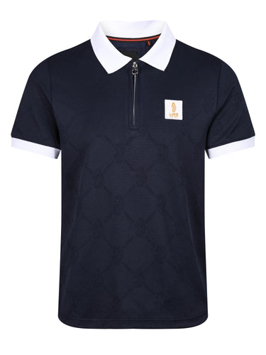 Luke 1977 Bauer Polo Top Navy