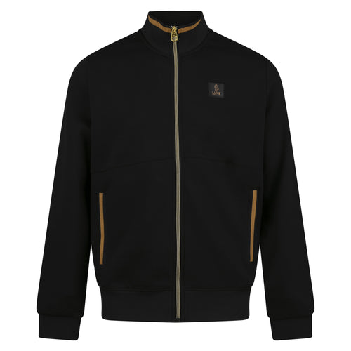 Luke 1977 Makati Funnel Zip Sweatshirt Black Gold