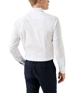 Eton Medallion Effect Signature Twill Shirt White