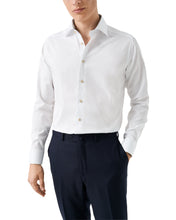 Load image into Gallery viewer, Eton Medallion Effect Signature Twill Shirt White