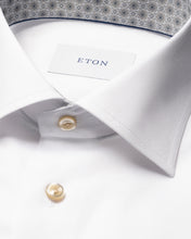 Load image into Gallery viewer, Eton Medallion Effect Signature Twill Shirt White