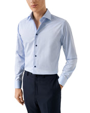 Load image into Gallery viewer, Eton Medallion Effect Signature Twill Shirt Light Blue