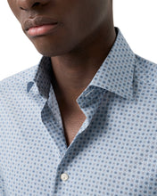 Load image into Gallery viewer, Eton Micro Floral Print Signature Twill Shirt Blue