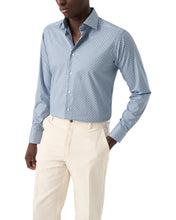 Load image into Gallery viewer, Eton Micro Floral Print Signature Twill Shirt Blue