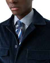 Load image into Gallery viewer, Eton Micro Floral Print Signature Twill Shirt Blue